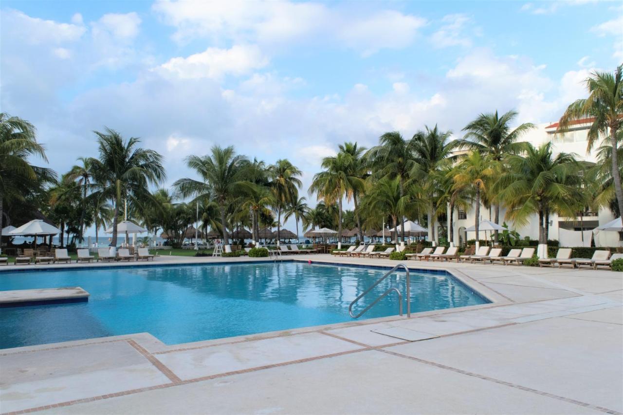 Oceanfront Condo At Voted Best Cancun Sandy Beach Exterior foto